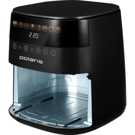 Аэрогриль PAF 6003W WIFI IQ Home черный POLARIS - фото 2