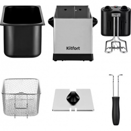Фритюрница Kitfort КТ-4052 - фото 6