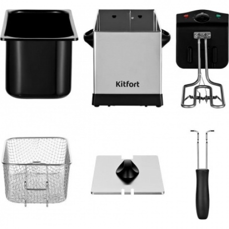 Фритюрница Kitfort КТ-4051 - фото 6