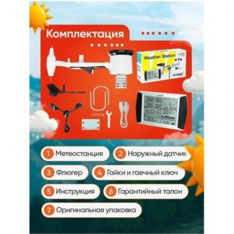Метеостанция Levenhuk Wezzer PRO LP300 - фото 15