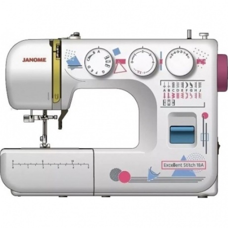 Швейная машина Janome Excellent Stitch 18A белый - фото 1
