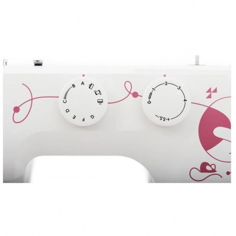 Швейная машина Janome Sew Cat 57 белый/рисунок - фото 3