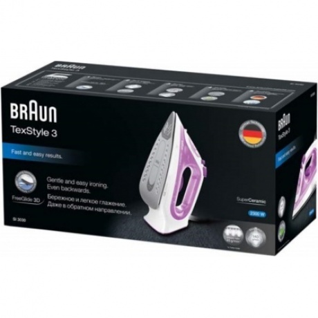 Утюг Braun SI3030.PU - фото 3