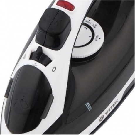 Утюг Vitek VT-8338 2200Вт черный/белый - фото 3