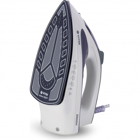 Утюг Vitek VT-8356 2600Вт белый/серый - фото 3