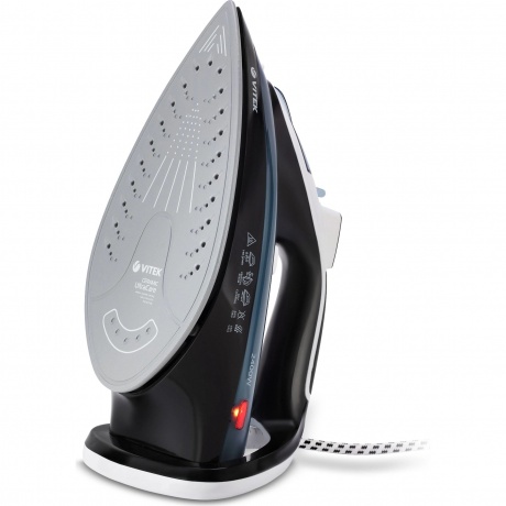 Утюг Vitek VT-8304 2400Вт черный/белый/синий - фото 4