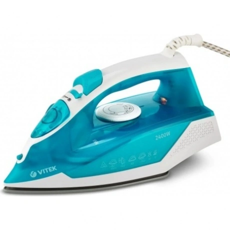 Утюг Vitek 8307-VT-01 2400Вт бирюзовый/белый