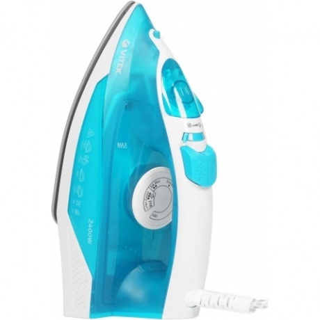 Утюг Vitek 8307-VT-01 2400Вт бирюзовый/белый - фото 11