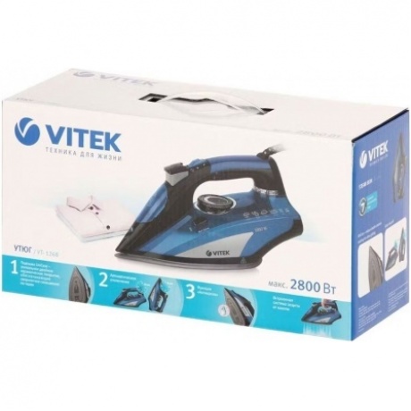 Утюг Vitek VT-1268 2800Вт - фото 8