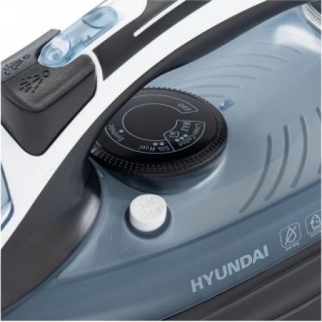 Утюг Hyundai H-SI01573 2600Вт черный/синий - фото 6
