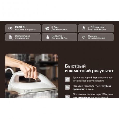 Парогенератор GARLYN GST-06 - фото 9