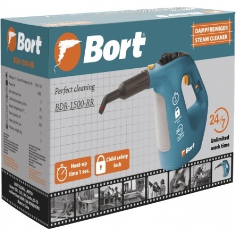 Пароочиститель Bort BDR-1500-RR - фото 5