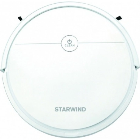 Робот-пылесос Starwind SRV4575 15Вт, сухая и влажная уборка, бел...