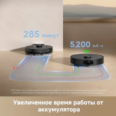 Робот-пылесос Dreame Robot Vacuum D20 (RLD35GA) Black - фото 12