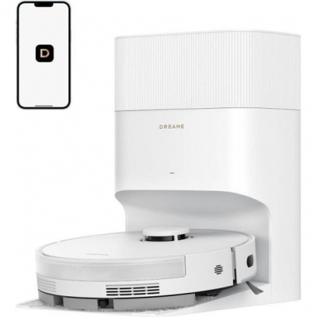 Робот-пылесос Dreame Robot Vacuum D20 Plus (RLD35GD) White - фото 1