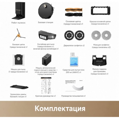 Робот-пылесос Dreame L60 Pro Ultra RU (RLL56CE) White - фото 15