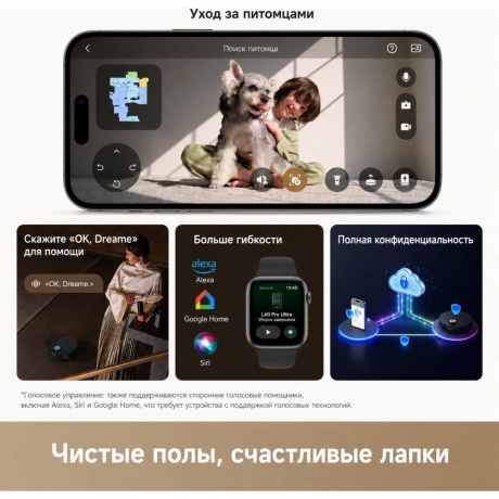 Робот-пылесос Dreame L60 Pro Ultra RU (RLL56CE) White - фото 17
