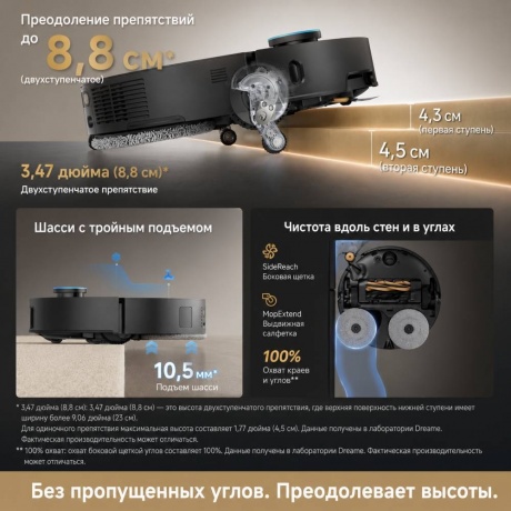 Робот-пылесос Dreame L60 Pro Ultra RU (RLL56CE) White - фото 10