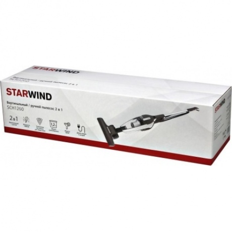 Пылесос вертикальный Starwind SCH1260 1000Вт серый/белый - фото 7