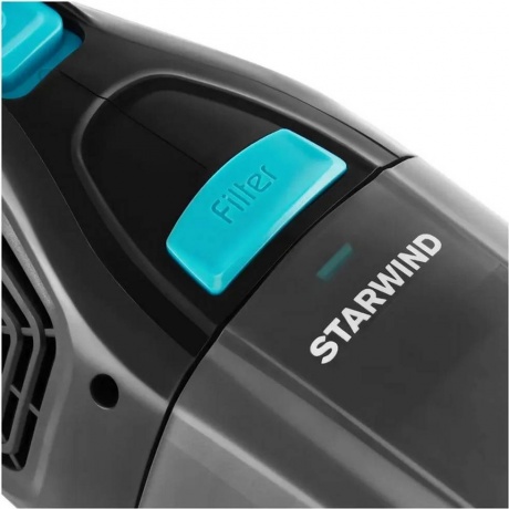 Пылесос ручной Starwind SCH1550 800Вт черный - фото 16