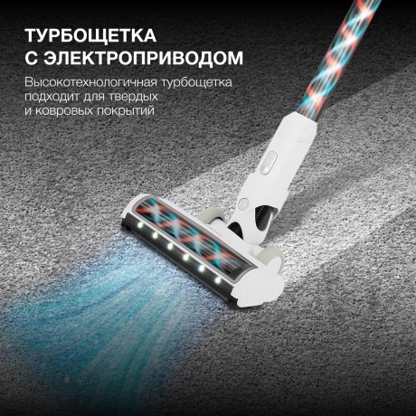 Пылесос Hyundai HYV-S5550 400Вт белый/серебристый - фото 17