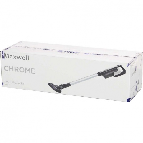 Пылесос Maxwell MW-3246 120Вт белый/черный - фото 7