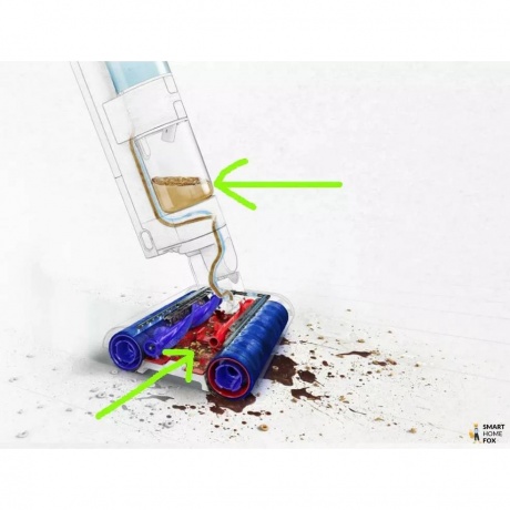 Пылесос Dyson WashG1 WR01 Blue/Black 486236-01 - фото 7