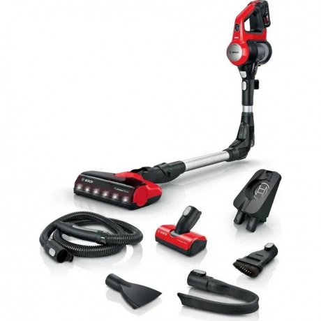 Вертикальный пылесос (handstick) Bosch BCS711PET черный/красный - фото 3