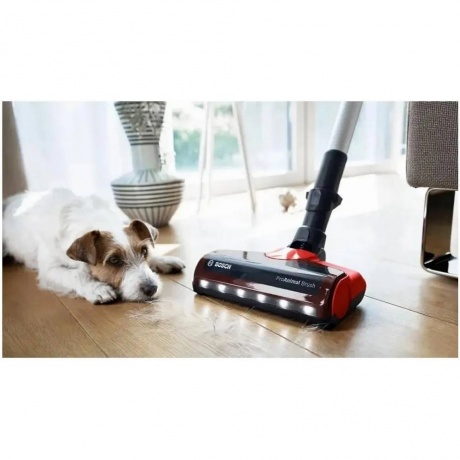 Вертикальный пылесос (handstick) Bosch BCS711PET черный/красный - фото 8