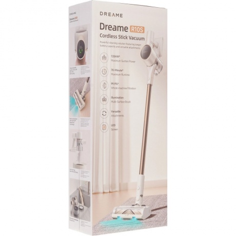 Беспроводной пылесос Dreame R10s Slim (VRV58F) - фото 4