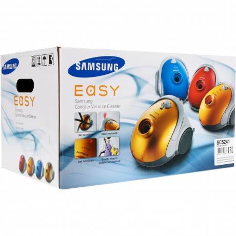 Пылесос Samsung VCC5241S3K/XEV 1800 Вт, черный/белый - фото 12