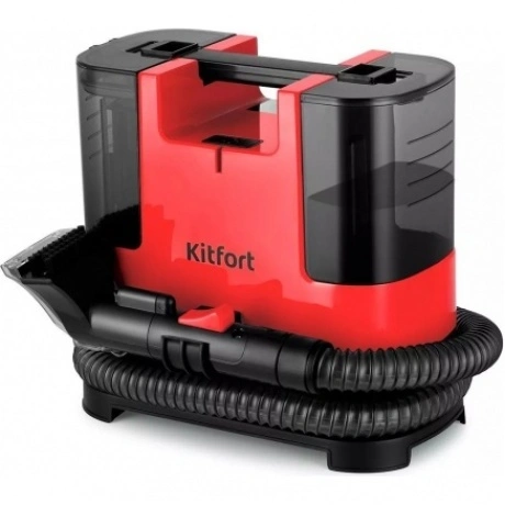Моющий пылесос Kitfort КТ-5162-1 черно-малиновый