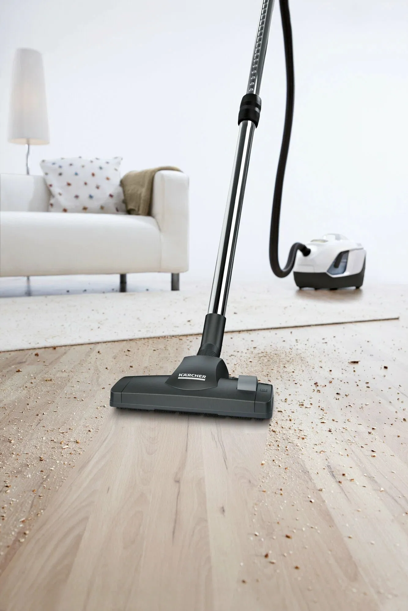 Пылесос Karcher DS 6 Plus 650Вт белый/черный - фото 46
