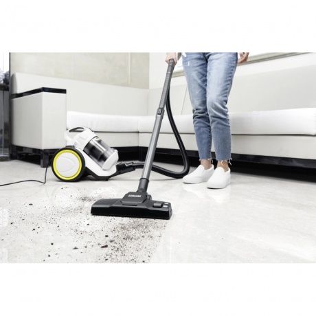Пылесос Karcher VC 3 Floor 700Вт белый/черный - фото 22