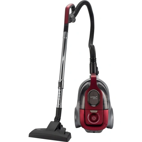 Пылесос Vitek VT-CV3113 красный/серый, 450/2200 Вт, уборка сухая...