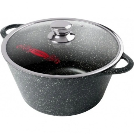 Кастрюля ГРАНИТ 3л с крышкой GORNITCA K2433AG