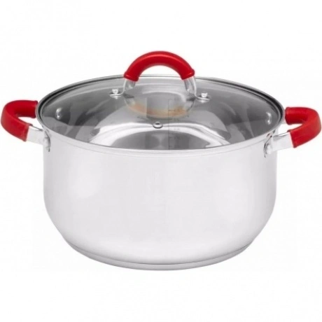 Кастрюля с крышкой DELICE 3.3л ATTRIBUTE STEEL ASD002