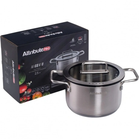 Кастрюля ARGENTO 2.5л 18см индукция