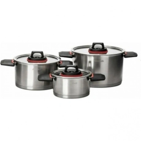 Набор кухонной посуды ROYAL 6 предметов ATTRIBUTE STEEL ASR006 х...