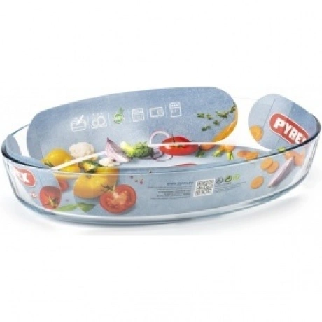 Блюдо для запекания и выпечки SMART COOKING 35х24см овальное PYR...