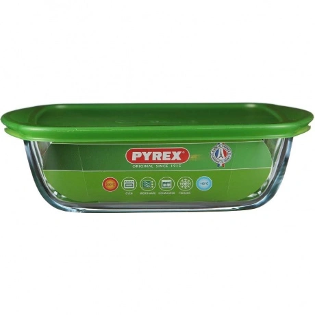 Блюдо для запекания и выпечки с крышкой PYREX COOK&STORE 25x22x7...