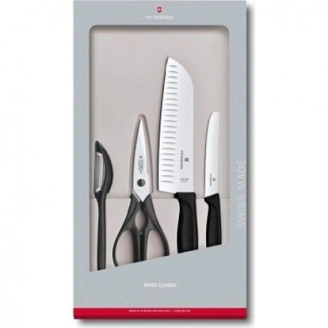 Набор ножей кухонных Victorinox Swiss Classic Kitchen (6.7133.4G...
