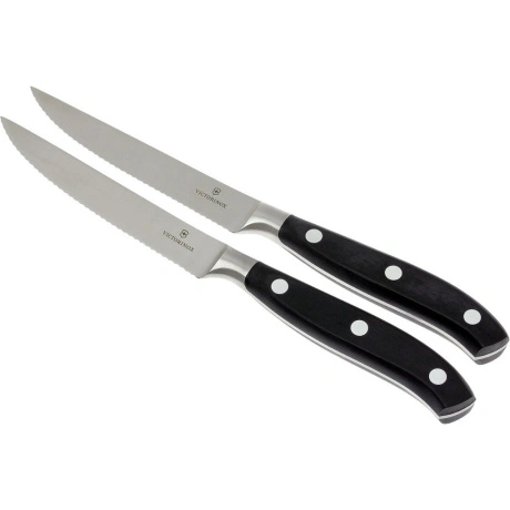 Набор ножей кухонных Victorinox Forged Steak (7.7242.2W) 2 шт че...