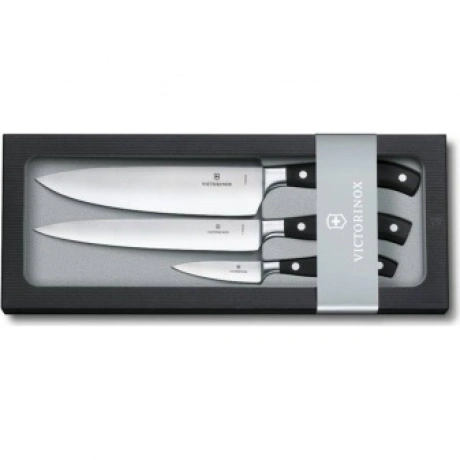 Набор ножей кухонных Victorinox Forged Chefs (7.7243.3) 3 шт чер...