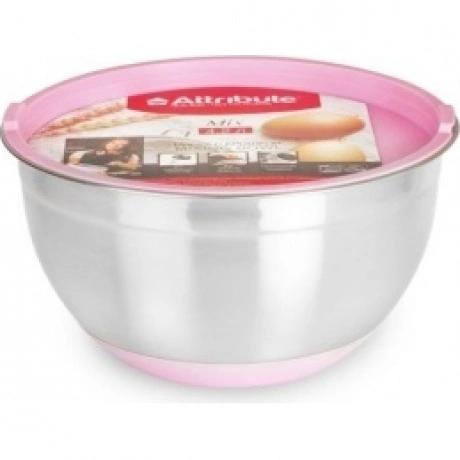 Миска стальная ATTRIBUTE STEEL MIX 24x12.5см 4.2л, ASS020