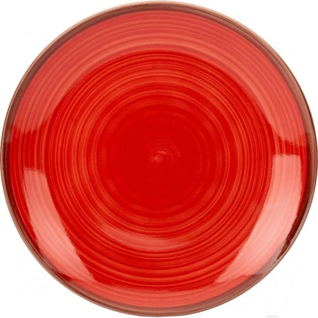 Тарелка обеденная  Fioretta Wood Red TDP490 27см хорошее состоян...