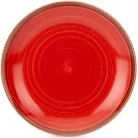 Тарелка обеденная WOOD RED 27см