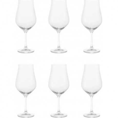 Набор бокалов для вина TULIPA OPTIC 6шт 550мл CRYSTALEX CR550101...