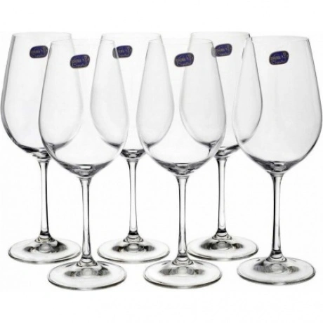Набор бокалов для вина VIOLA 6шт 550мл CRYSTALEX CR550101V