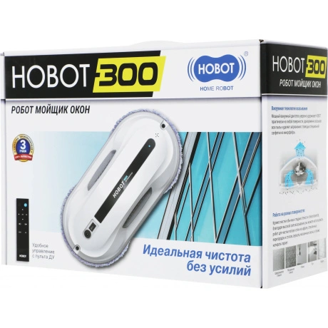 Мойщик окон Hobot 300 пит.:от сети белый